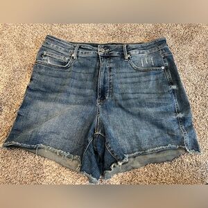 Judy Blue Tummy Control Denim Blue Women's Shorts